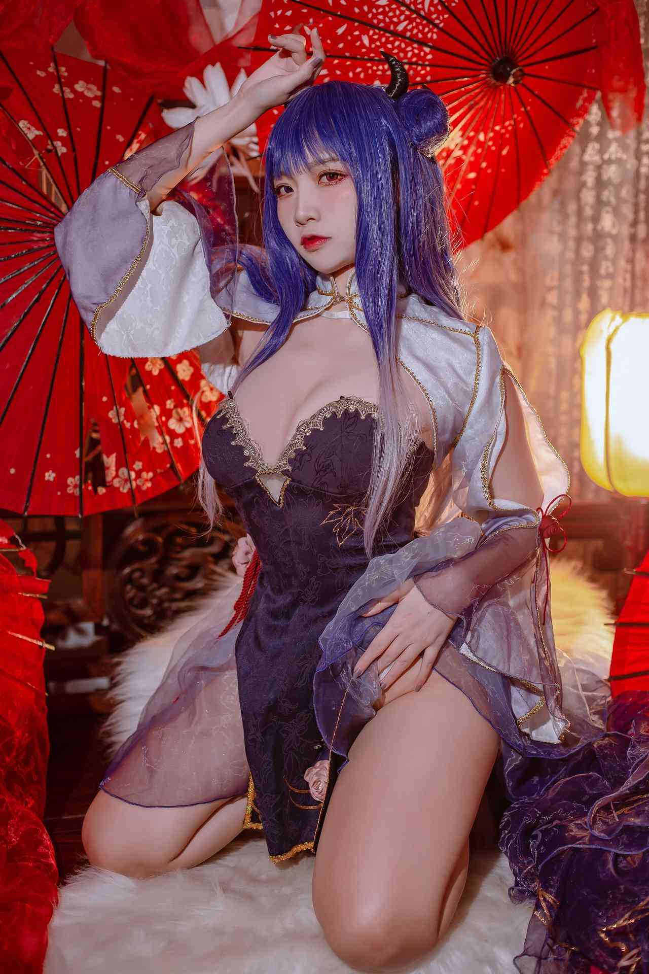 二佐Nisa碧蓝航线 伊吹旗袍